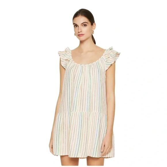 GAP MINI - Day dress Beige with color stripes Size XXL NWT - Picture 4 of 13